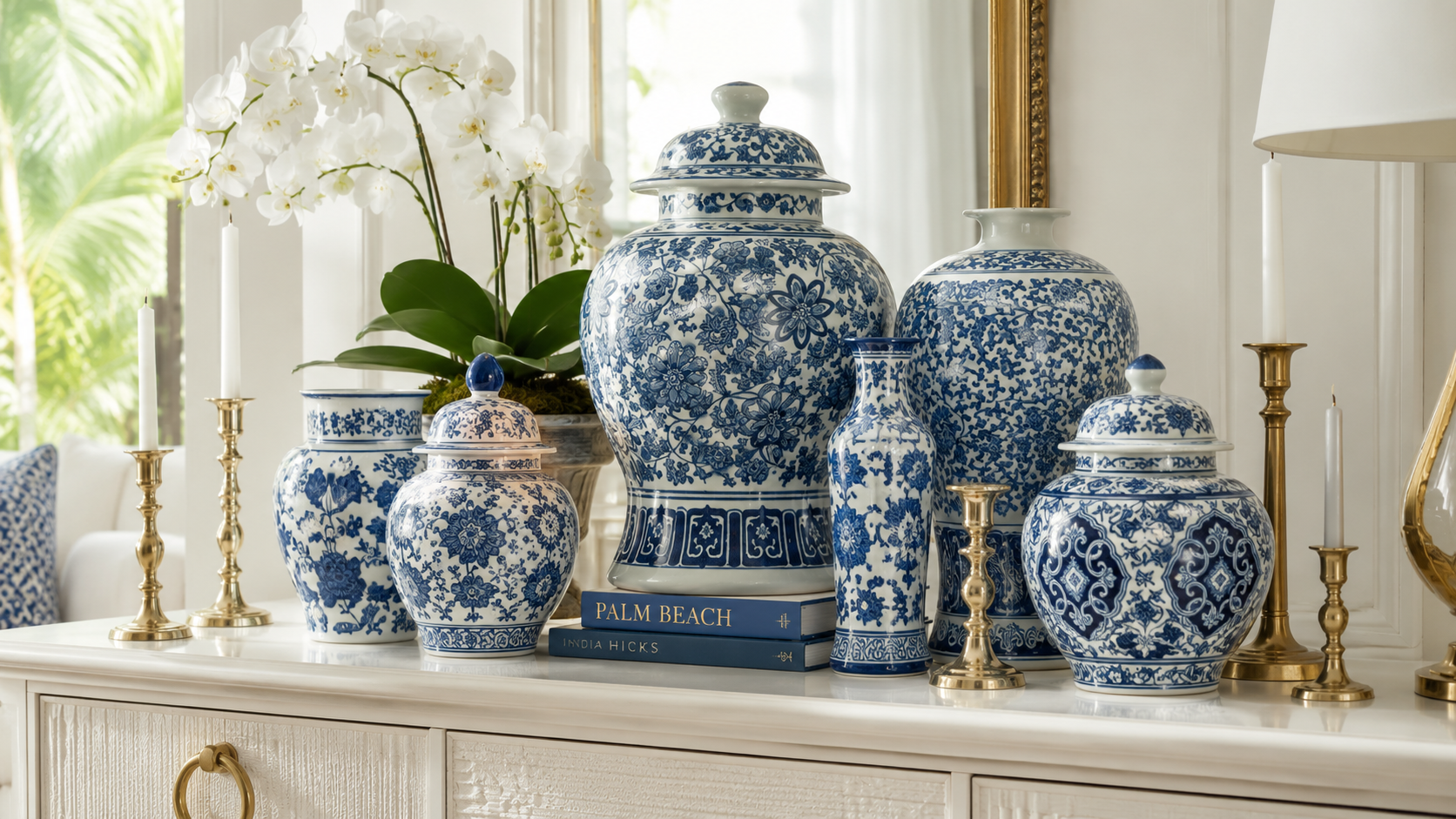 Chinoiserie & Blue and White