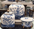 Blue and White Decorative Porcelain Jar