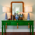 Pagoda Porcelain Table Lamp