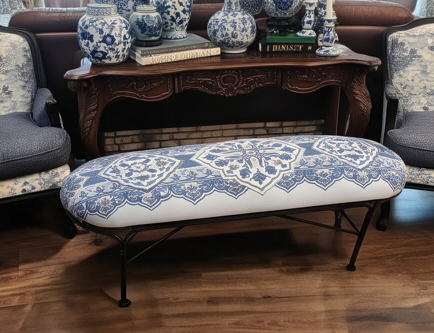 https://chairish-prod.freetls.fastly.net/image/product/master/fa14d76f-af3e-4772-8289-dd9a7fad0b21/custom-blue-and-white-chinoiserie-upholstered-bench-with-black-iron-base-9902