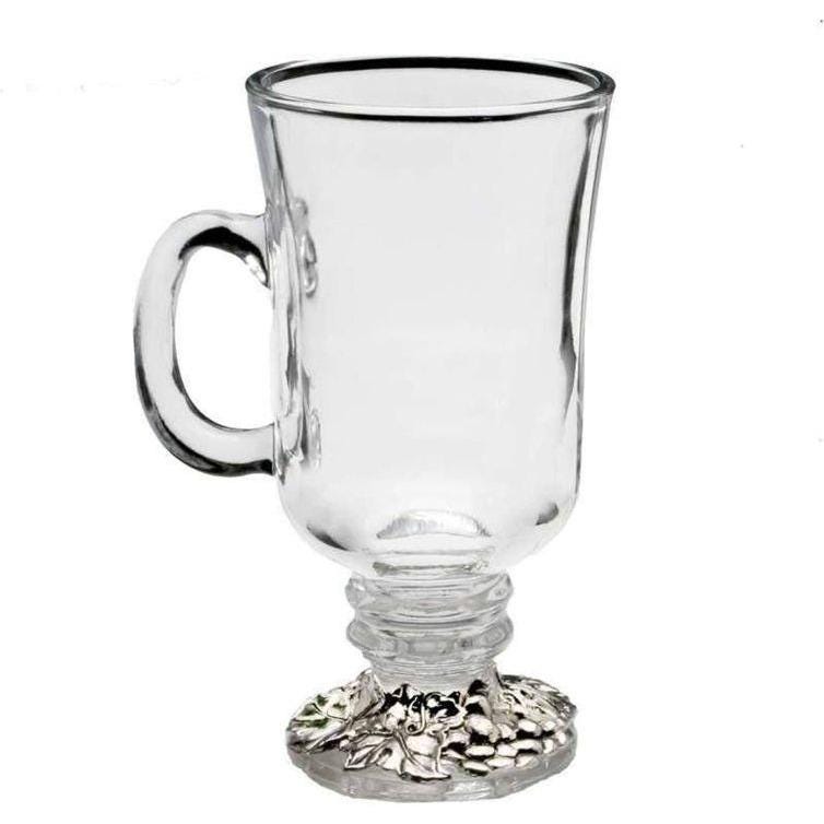 King Arthur Court Irish Coffee Mugs (Set of 6) Grape Motif